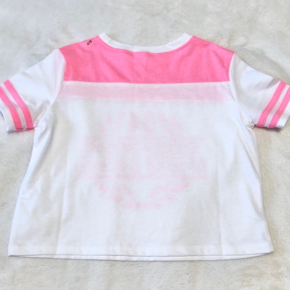 🆕Girl’s JUSTICE Color Block Logo Tee - Picture 3 of 4